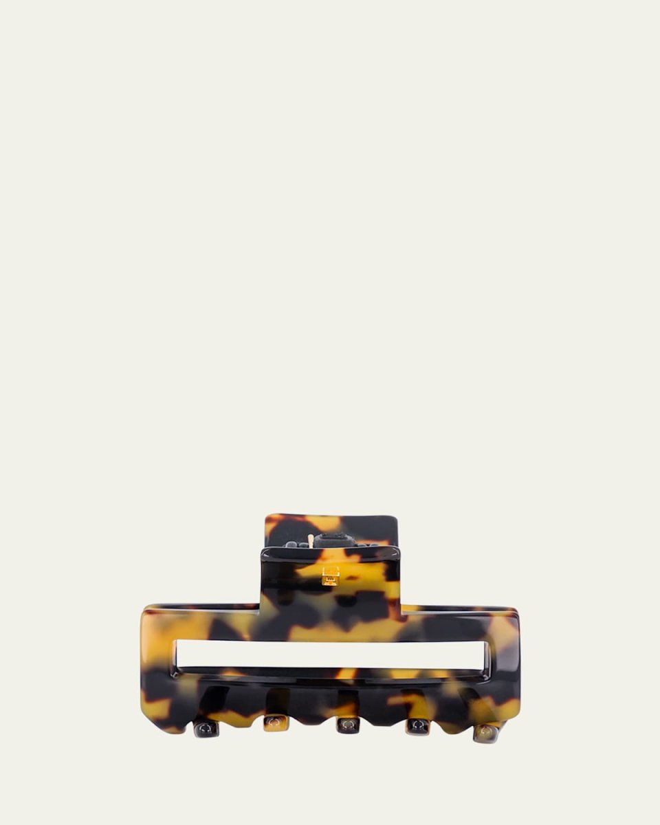 Medium Acetate & Brass Claw Clip